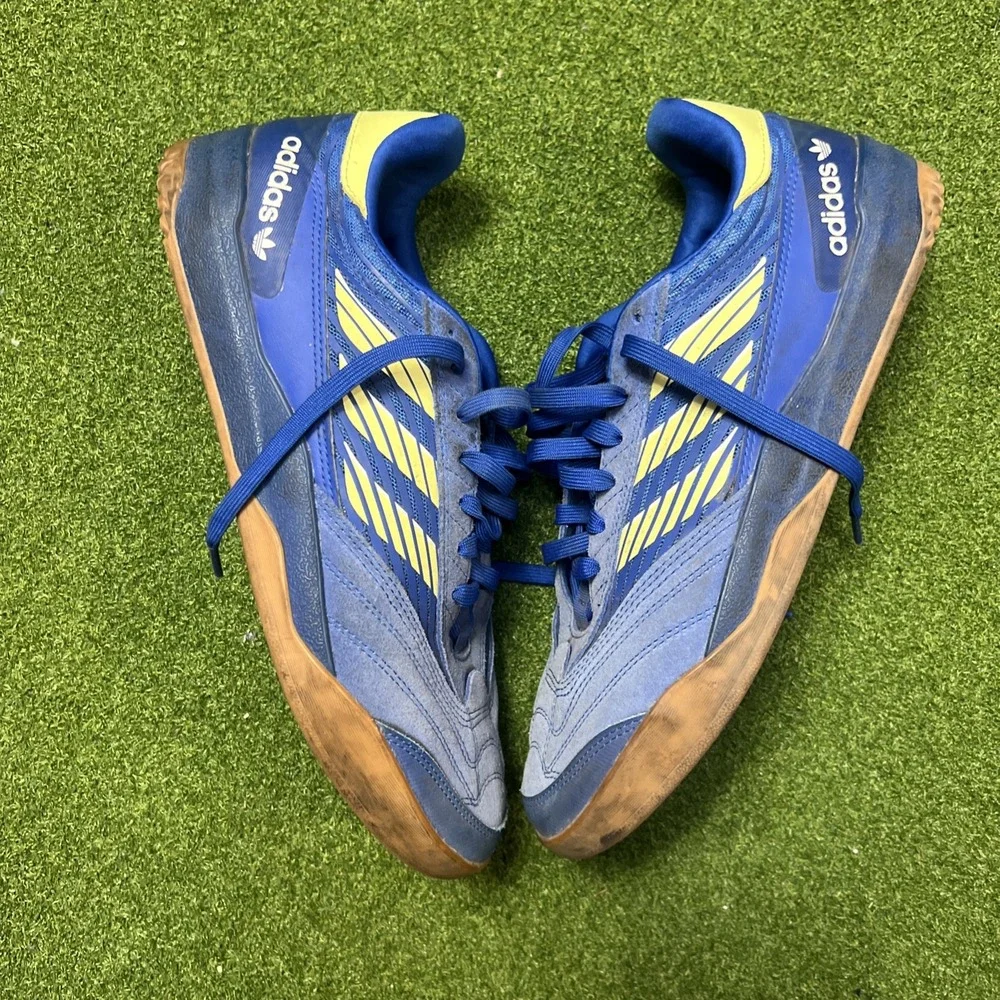 adidas Copa Nationale 'Royal Blue' EG2272 Skateboarding Shoes Mens 9 Gum Sole